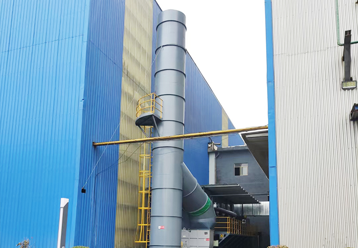 河南濮陽(yáng)食品廠(chǎng)廢氣治理工程案例